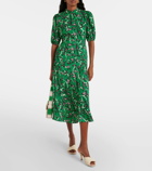 Diane von Furstenberg Stephen jersey midi dress