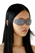 Diesel Wraparound style sunglasses - Sunglasses - Unisex - Grey
