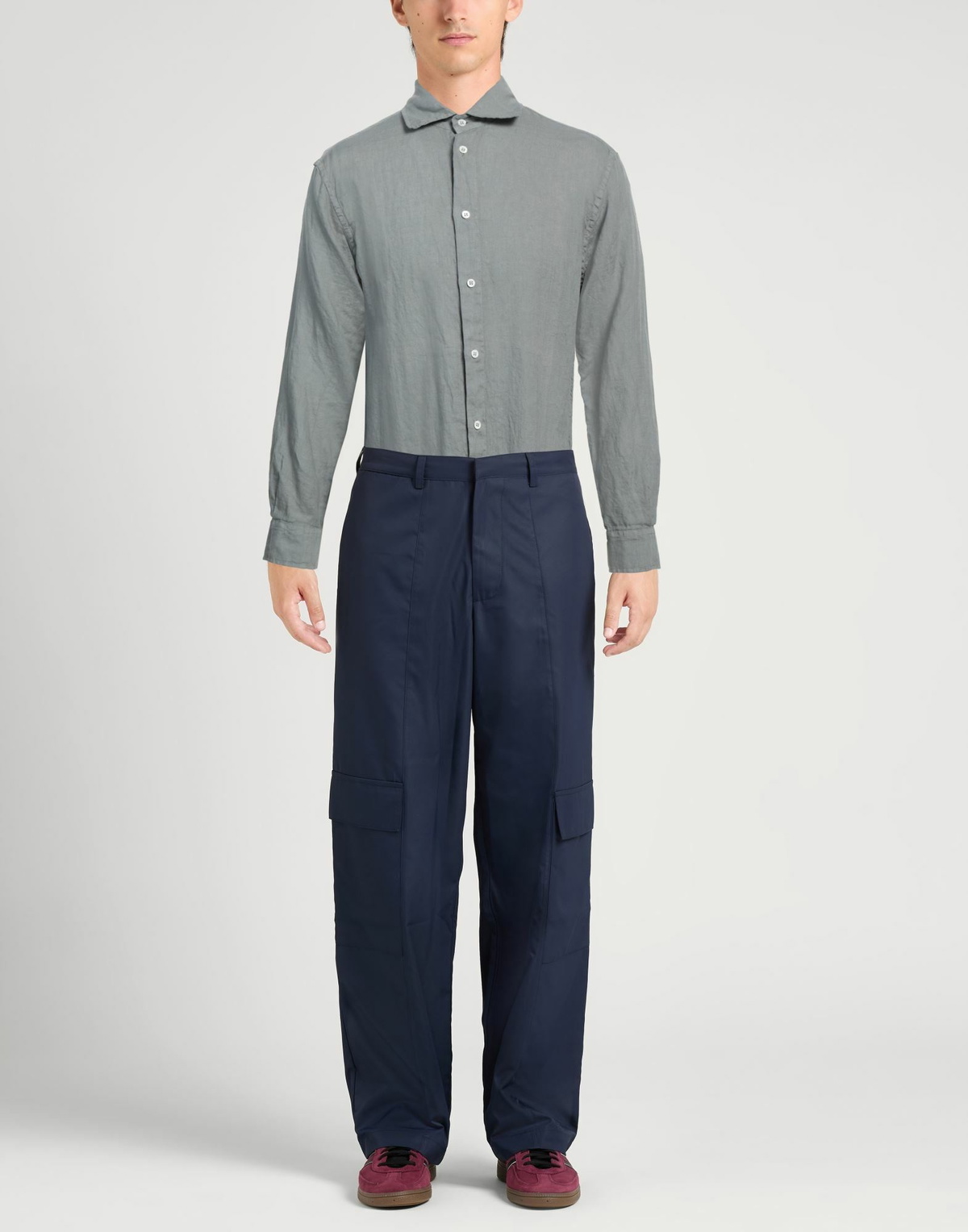 Barena Mens Shirt in Grey