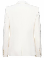 STELLA MCCARTNEY Tailored Wool Blend Single Breast Jacket