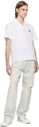 AMBUSH White Logo Polo