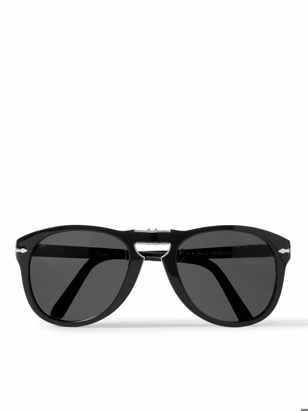 Photo: Persol - Round-Frame Folding Acetate Sunglasses