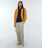 King & Tuckfield - Ribbed wool T-shirt