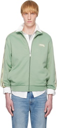 Maison Kitsuné Green Flash Fox Zipped Track Jacket