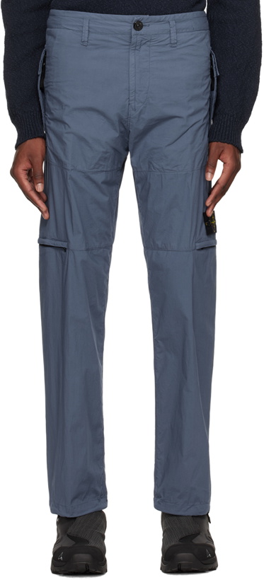 Photo: Stone Island Blue Patch Trousers