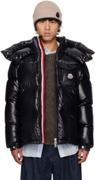 Moncler Black Montbeliard Down Jacket