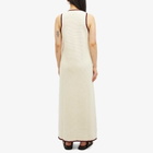 Jil Sander+ Women's Crochet Maxi Dress in Porcelain