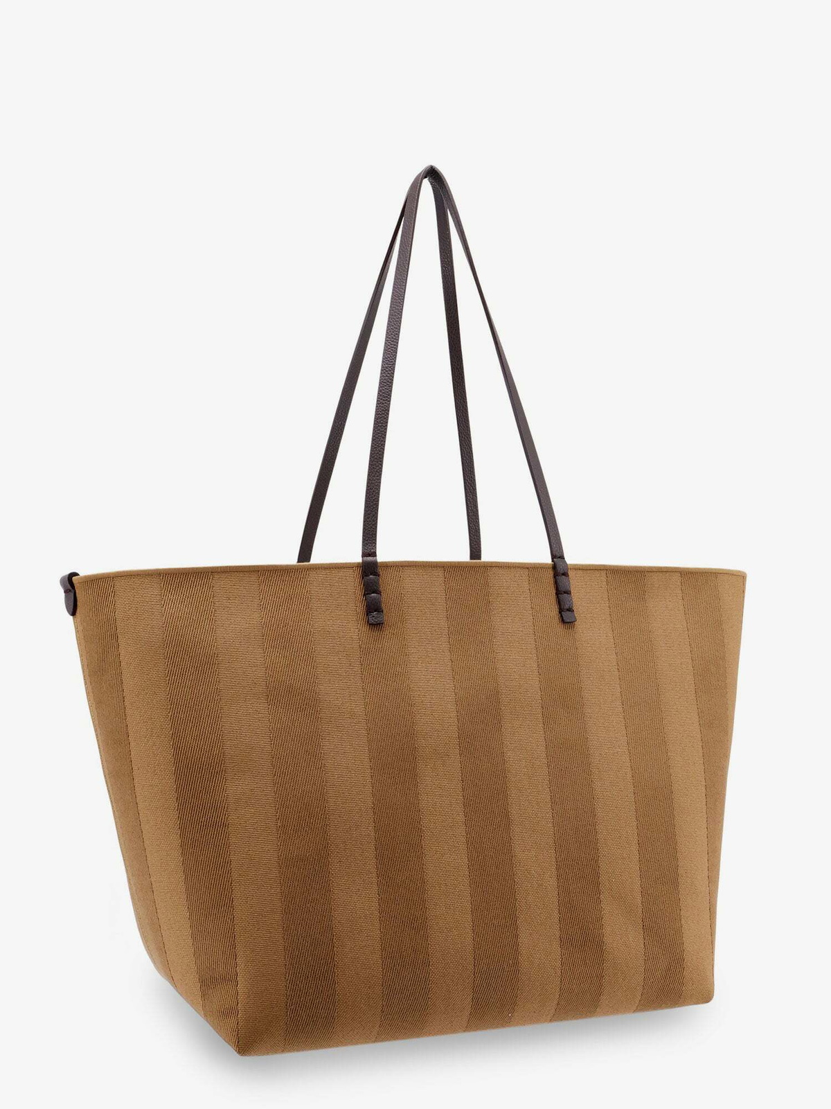 Fendi Roll Large Brown Womens Shoulder Bag