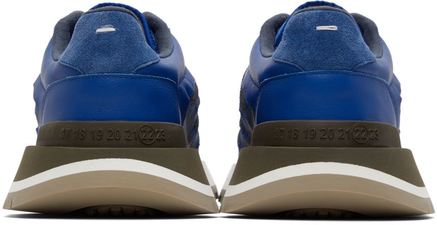 Maison Margiela SSENSE Exclusive Blue 50 50 Sneakers