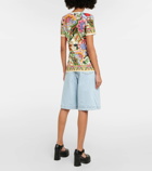 Etro Floral cotton T-shirt