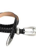 IRO Miki Belts In Black Leather