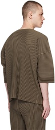 Homme Plissé Issey Miyake Brown Monthly Color May T-Shirt