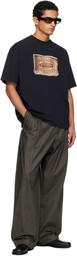 Acne Studios Khaki Belted Trousers