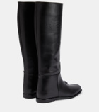 Etro Leather knee-high boots