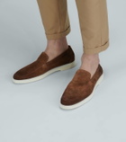 Santoni Suede loafers