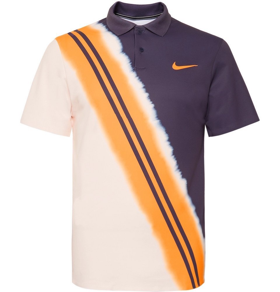Nike Tennis - NikeCourt Advantage Dri-FIT Tennis Polo Shirt - Men - Navy Tennis