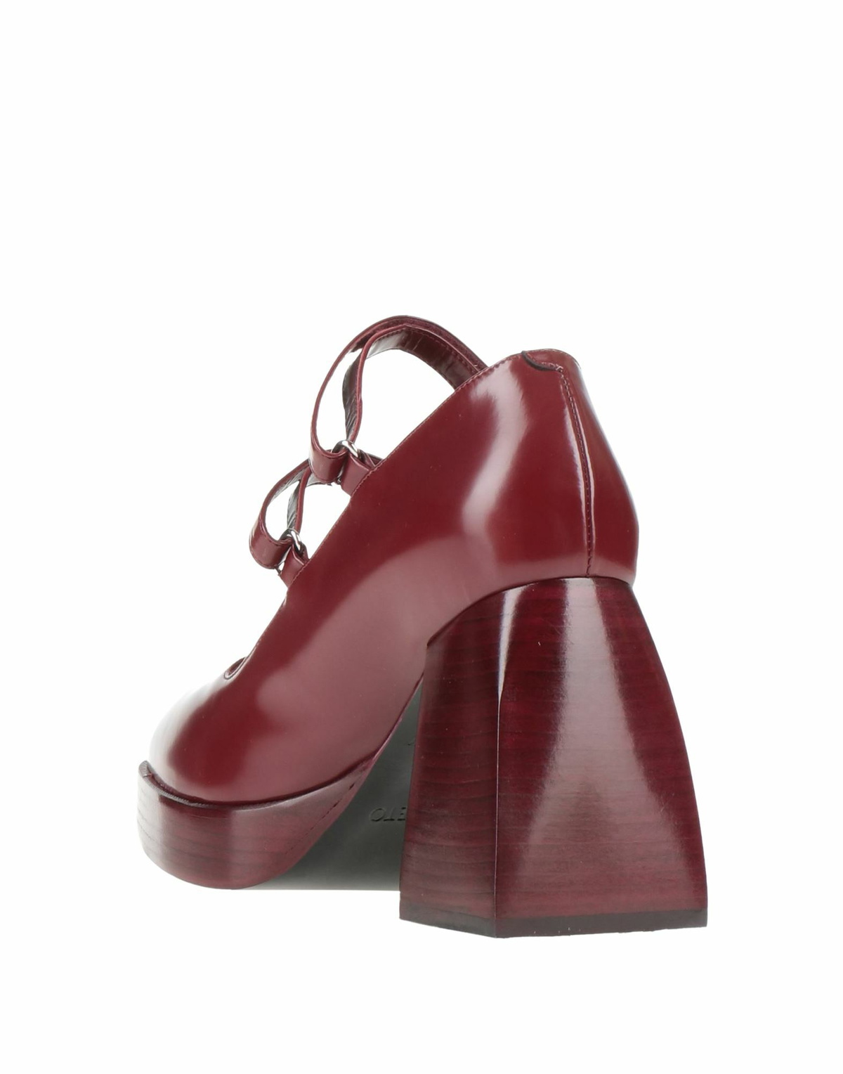 Nodaleto Womens Pumps Burgundy