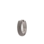 Serge DeNimes Men's Lasso Earring in Silver 