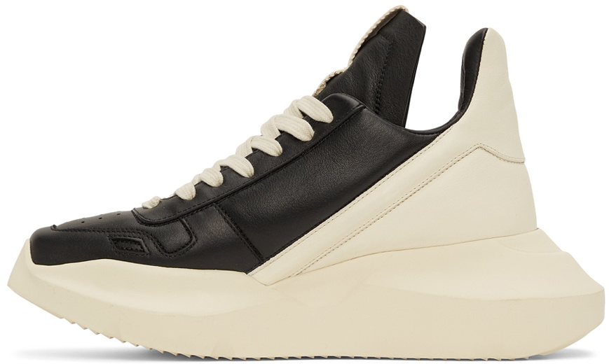 Rick Owens Black Geth Runner Sneakers Rick Owens