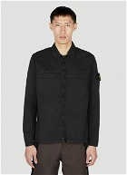Stone Island - Compass Patch Overshirt in Black