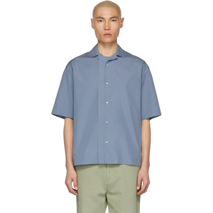 JIL SANDER RELAXED-FIT SHORTS IN BLUE ショートパンツ ...