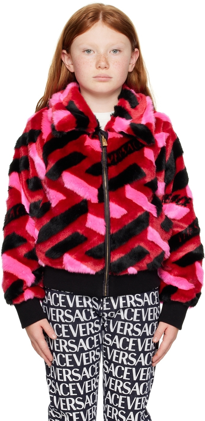 Versace fur clearance coat