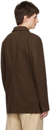 Nanushka Brown Luni Jacket