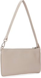 Courrèges Beige Zipped Naplack Pouch