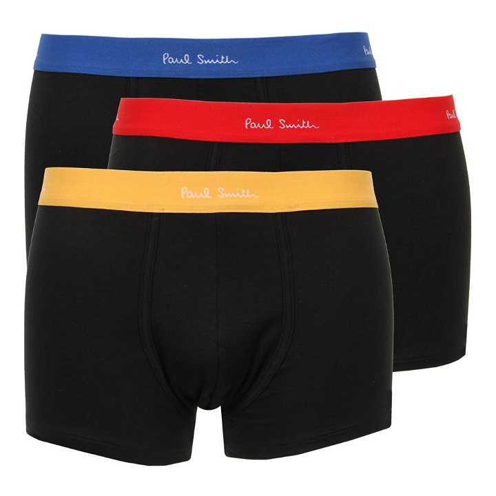 Photo: 3 Pack Trunks - Blue/Red/Yellow