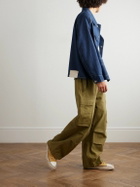 Story mfg. - Wonky-Wear Circuit Indigo-Dyed Organic Denim Jacket - Blue