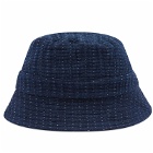 YMC Men's Bucket Hat in Indigo