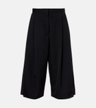 The Row Kalyan wool Bermuda shorts