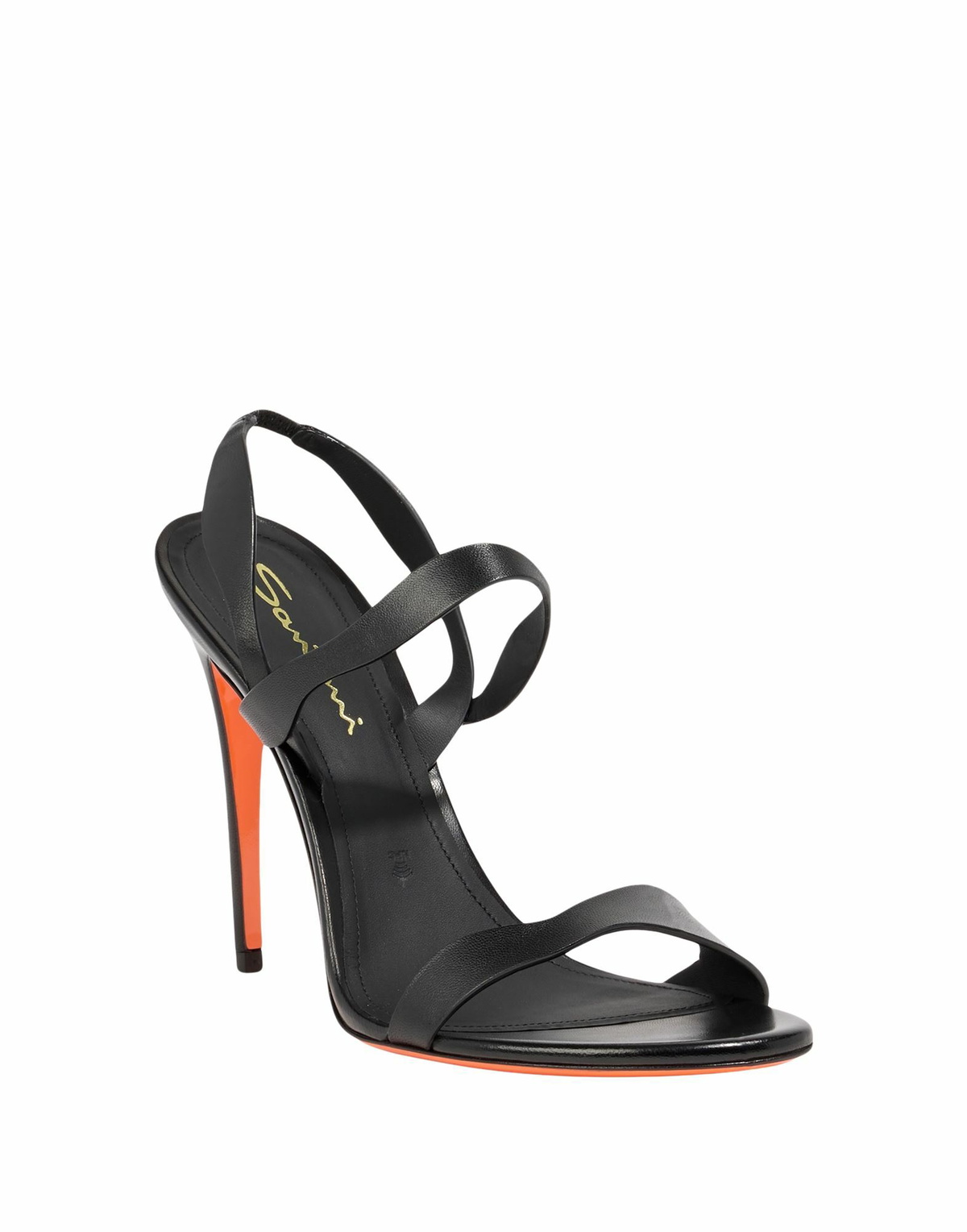 Santoni Womens Sandals in Black