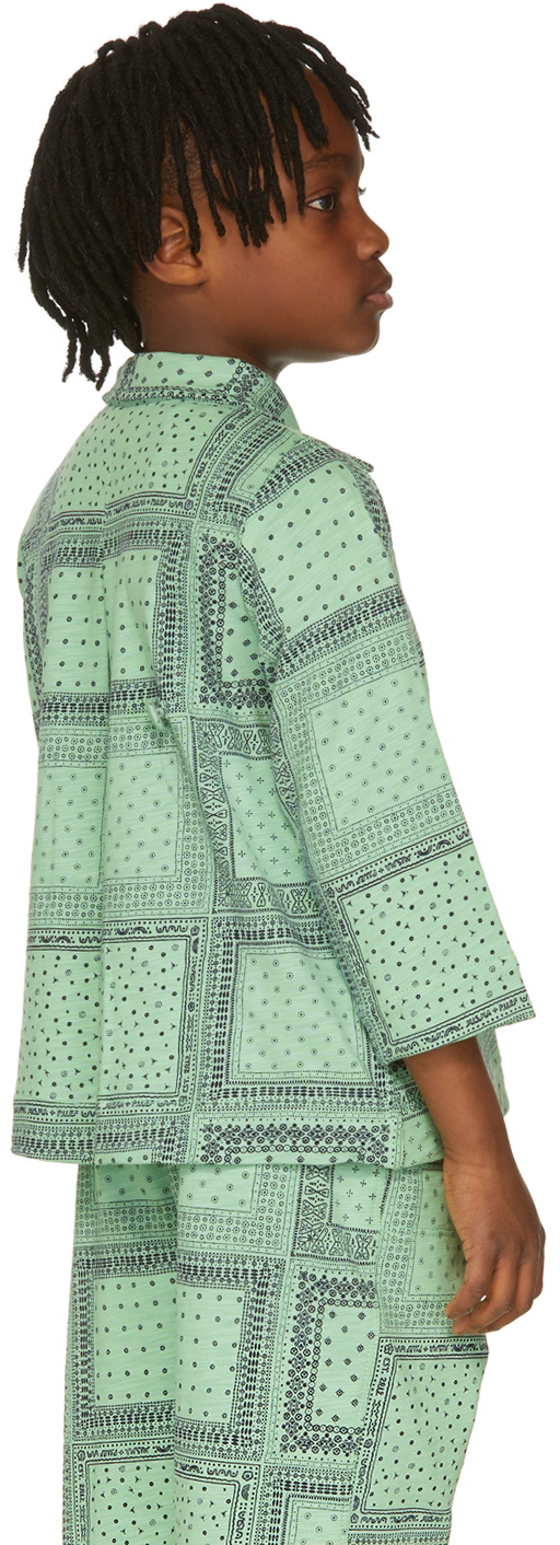 Misha & Puff Kids Green Bandana Playhouse Jacket