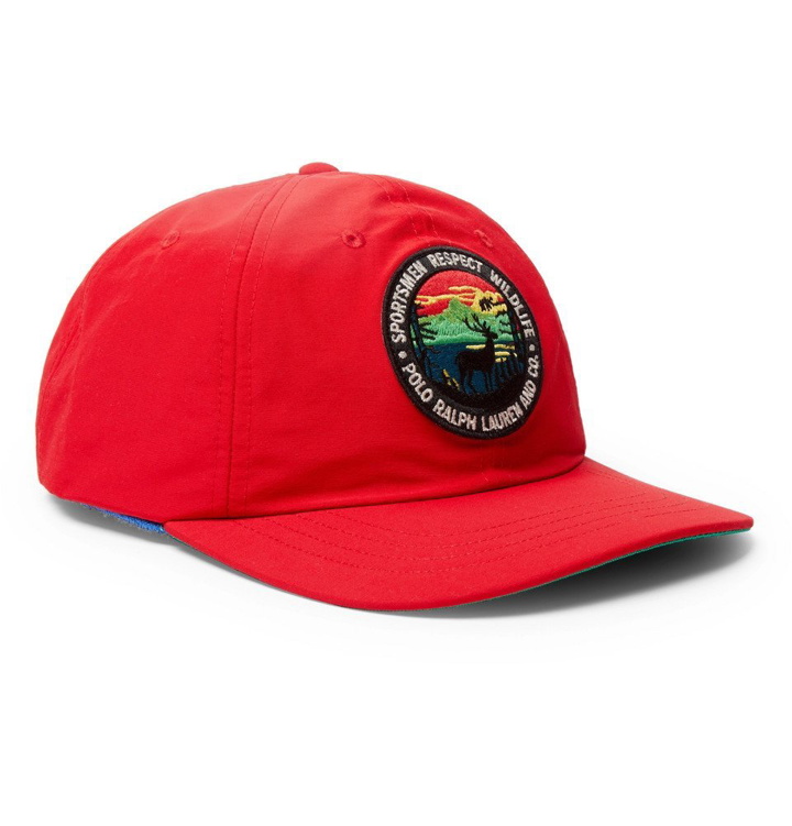 Photo: Polo Ralph Lauren - Appliquéd Nylon Cap - Men - Red