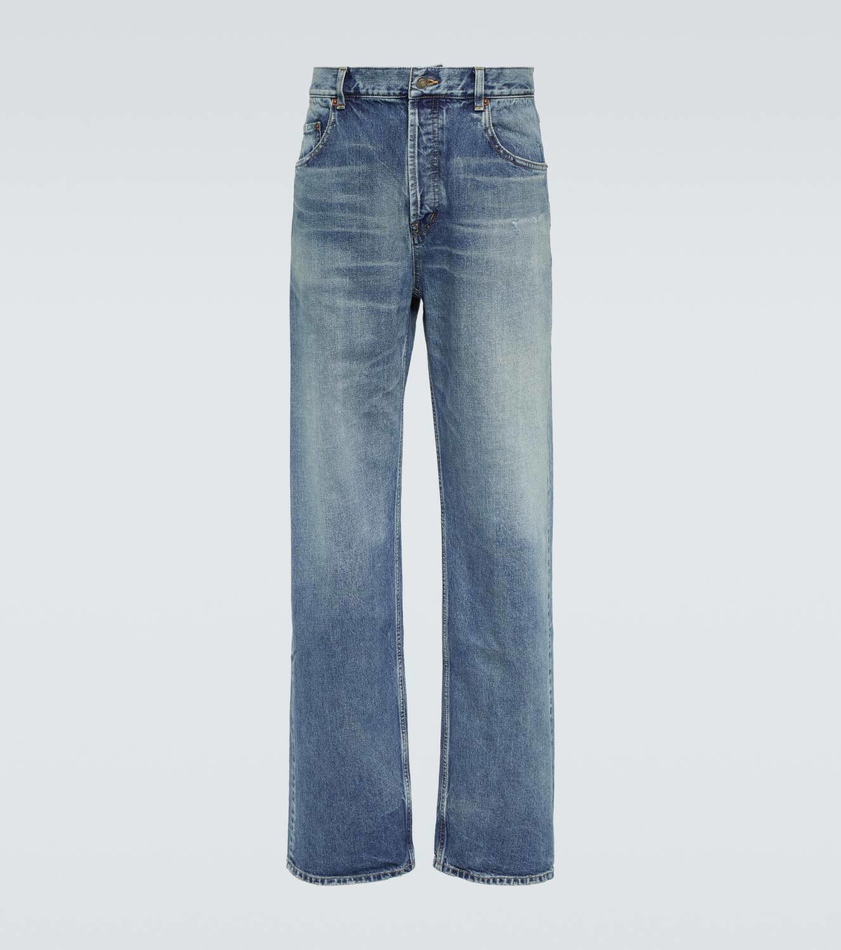 新品 サンローラン corduroy denim Saint Laurent Corduroy wide-leg jeans Saint Laurent