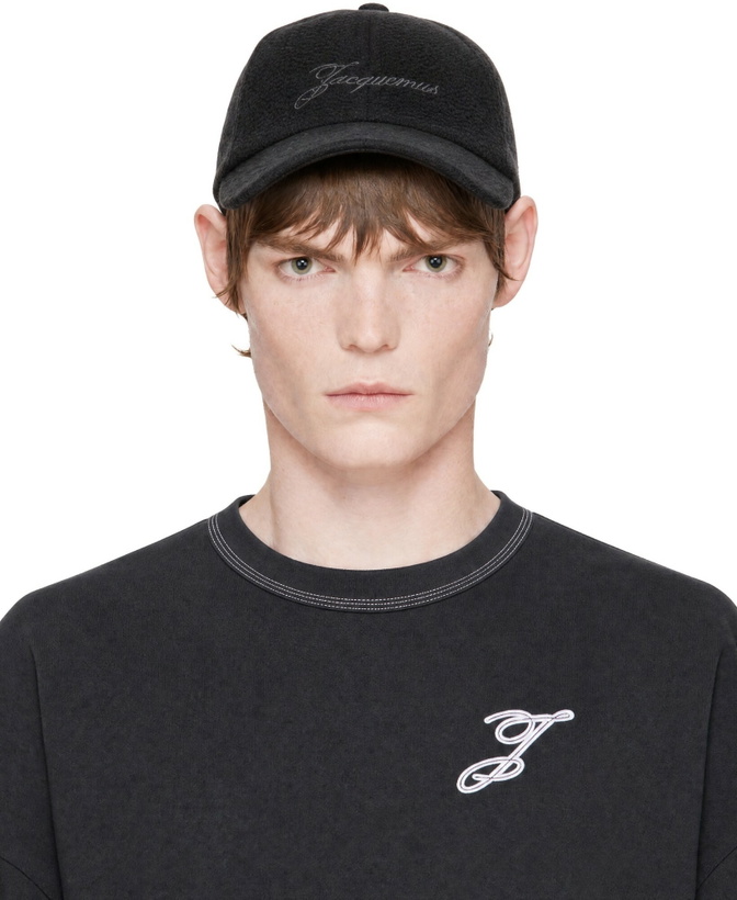 Photo: JACQUEMUS Gray 'The Cachemiro baseball' Cap
