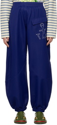 JW Anderson Blue Twisted Lounge Pants