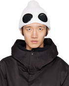 C.P. Company Off-White Goggle Beanie