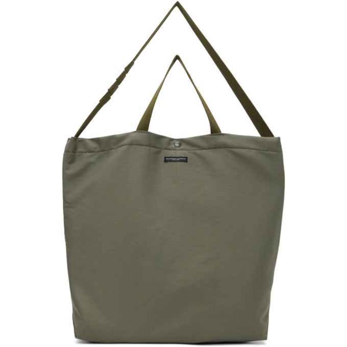 Photo: Engineered Garments Khaki Cotton Carry-All Tote