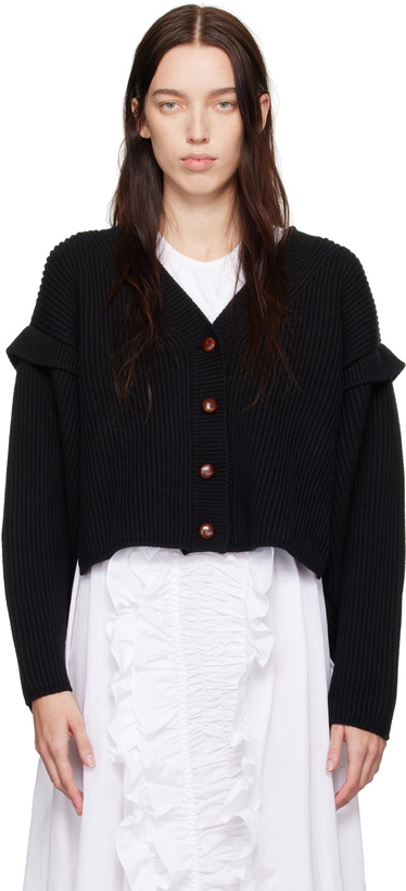 Photo: Kika Vargas Black Coretta Cardigan
