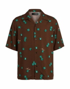 Amiri Mens Shirt in Brown