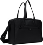 Hugo Black Faux-Leather Duffle Bag