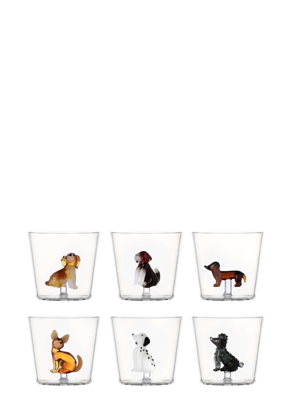 Photo: Ichendorf Milano Set Of Four Dog Tumbler Glasses