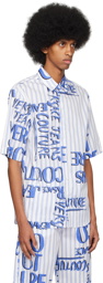 Versace Jeans Couture White Doodle Shirt