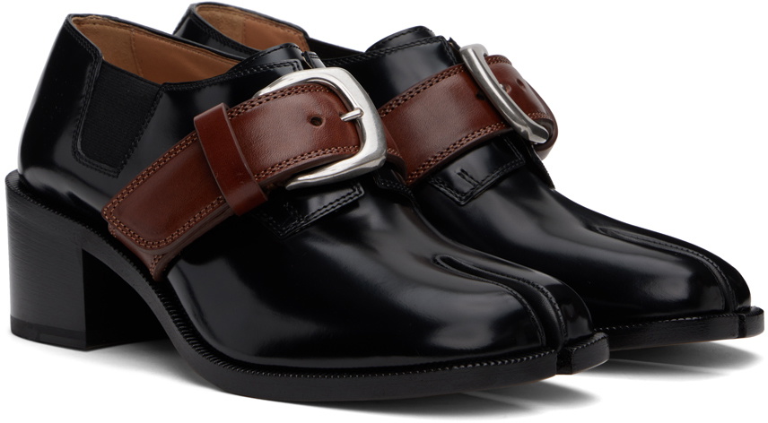 Maison Margiela Black Tabi City Combat Derbys