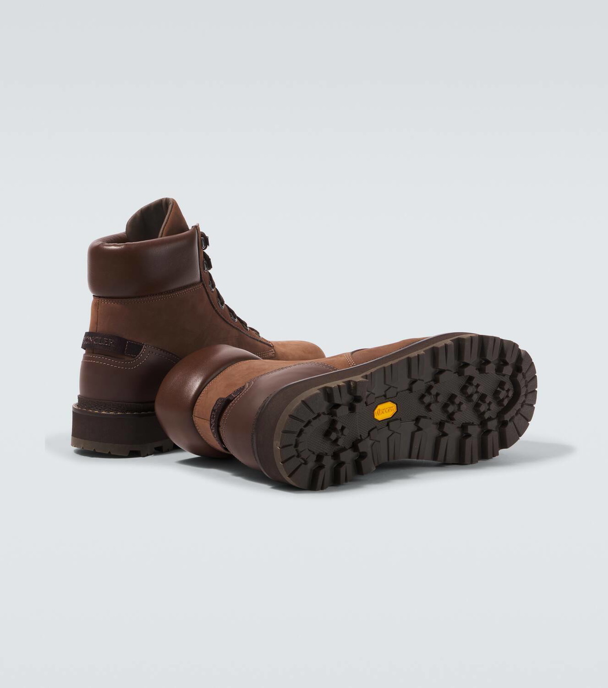 Moncler Peka leather hiking boots
