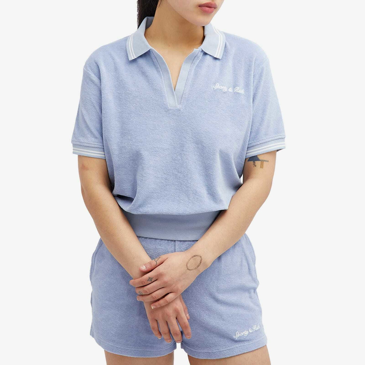 トップス 24SSStripe Terry S S Polo Supreme Stripe Terry S S Polo (SS24) - $110