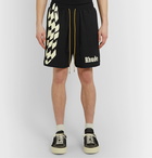 Rhude - Printed Shell Drawstring Shorts - Black