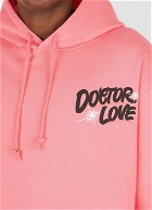 Peter Paid Dr Love Hooded Sweatshirt in Pink
